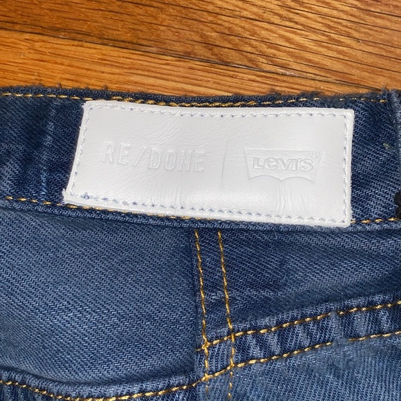 NWT RE/DONE Levi’s Button Fly Tinted Blue Steel 90s Jean - Picture 12 of 14
